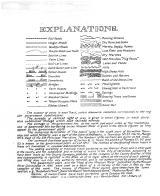 Explanations, Clay County 1901